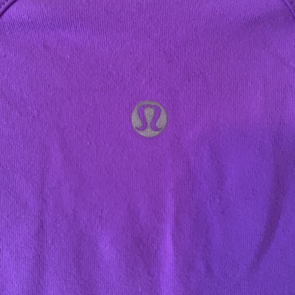 Lululemon Purple Zip up Size 8 - Picture 5 of 6